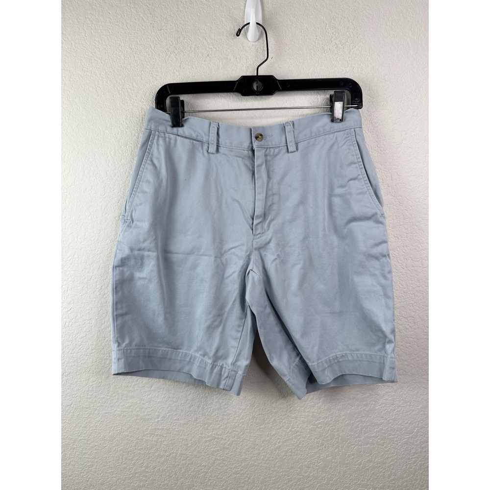 Polo Ralph Lauren Men's Light Blue Cotton Chino Shorts Classic Fit 30 9" Preppy